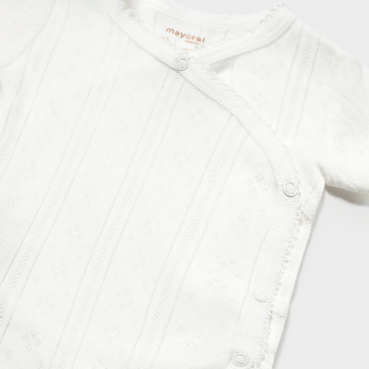 Body manga corta calado crudo - Mayoral