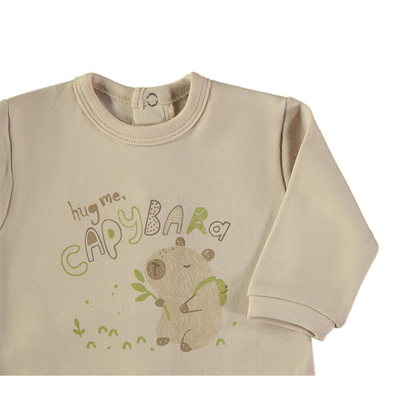 Pelele Capibara Beige – Babybol