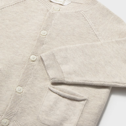 Cárdigan tricot bebé Beige Vigoré - Mayoral