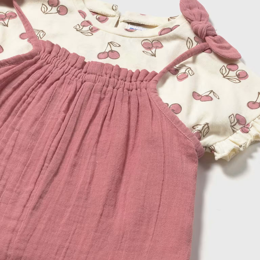Conjunto peto bebé niña Candy Chic- Mayoral