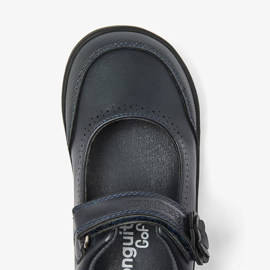 Colegiales Merceditas Barefoot Flores Marino Goflex - Conguitos