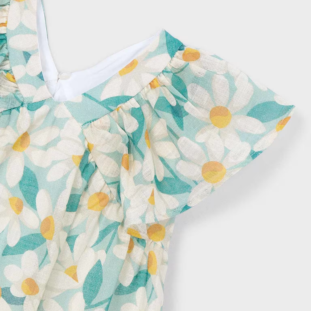 Vestido niña estampado Flora - Mayoral