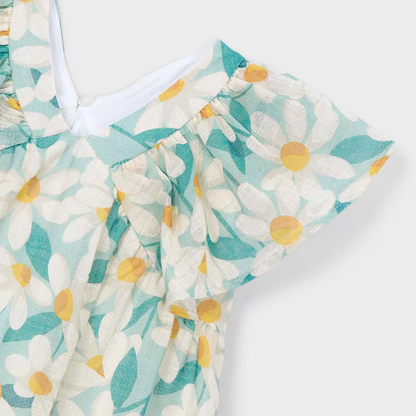 Vestido niña estampado Flora - Mayoral