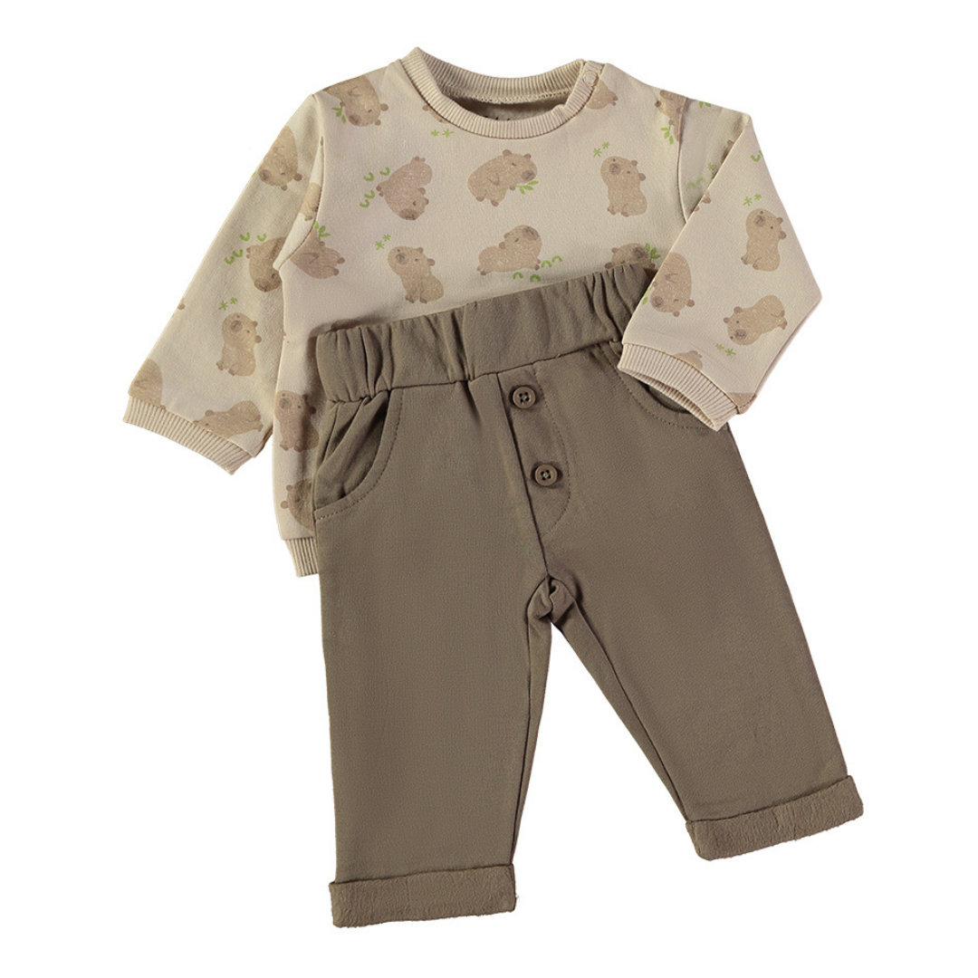 Conjunto Sudadera y Pantalón Capibaras – Babybol