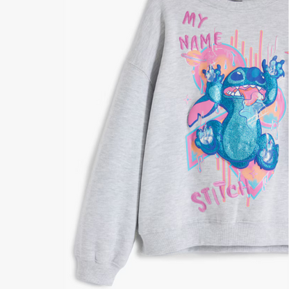 Sudadera Stitch™ glitter - Desigual