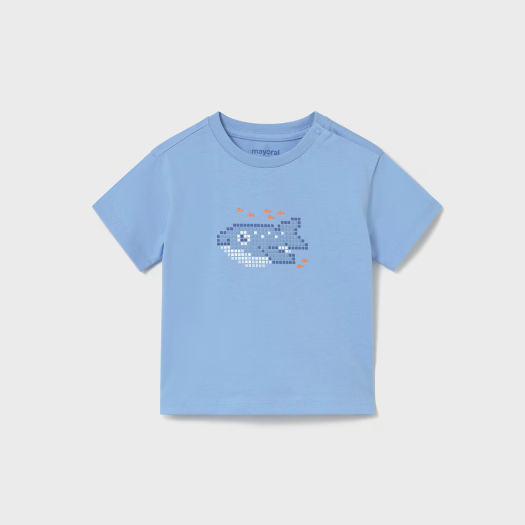 Set 2 camisetas bebé Pixelad Peces - Mayoral