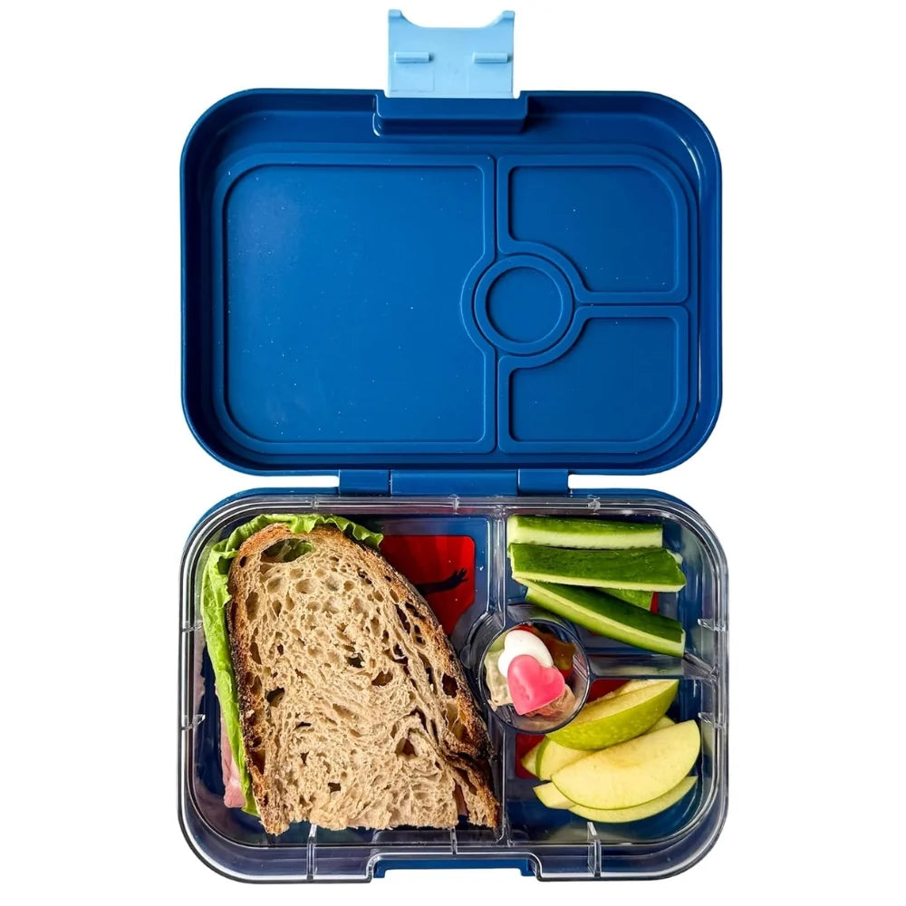 Caja almuerzo panino 4C Ninja Blue Kung Fu - Yumbox