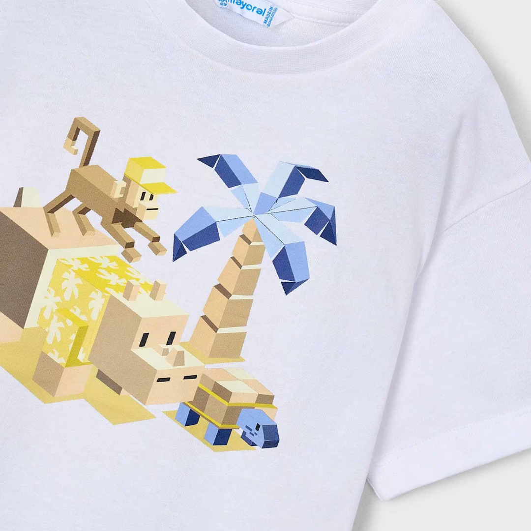 Conjunto niño Pixelad Hipo Limón - Mayoral