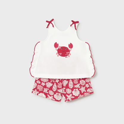 Conjunto bebé Cagrejo Rojo- Mayoral