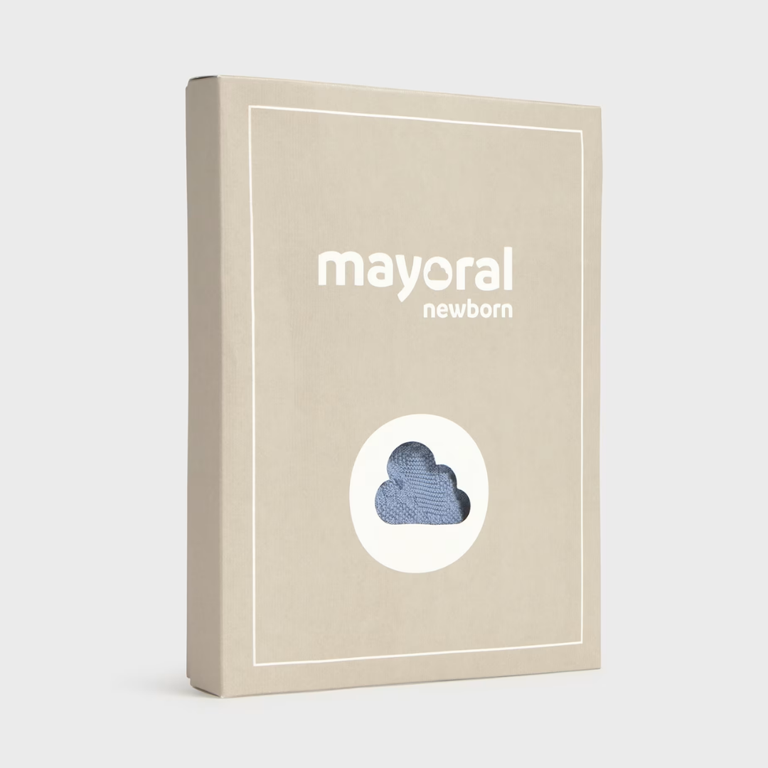 Conjunto peto tricot Azulón - Mayoral