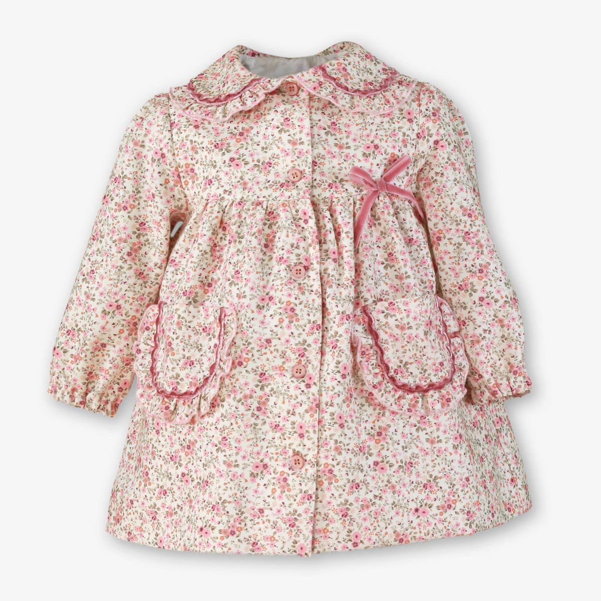 Vestido Flores Rosa – Miranda