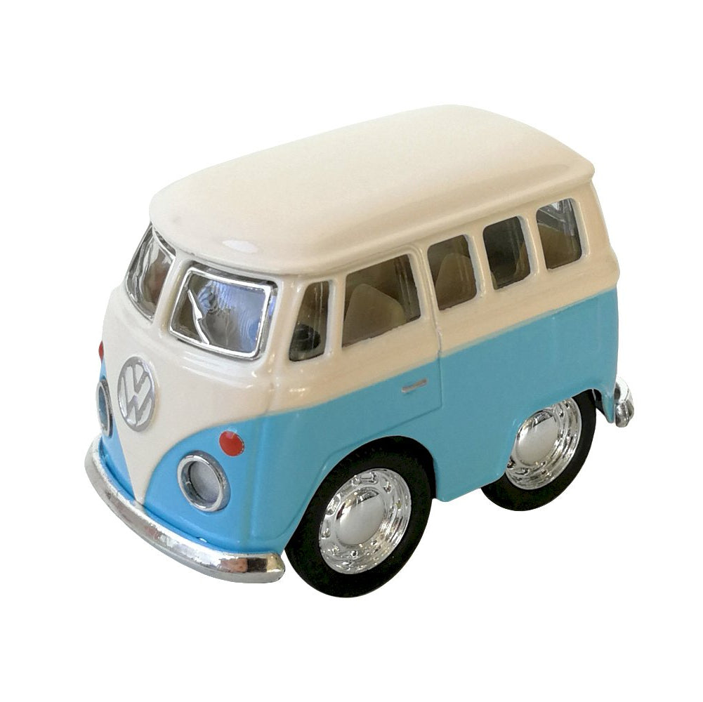 Mini Furgoneta Volkswagen Juguete Azul  - Beetle Classical