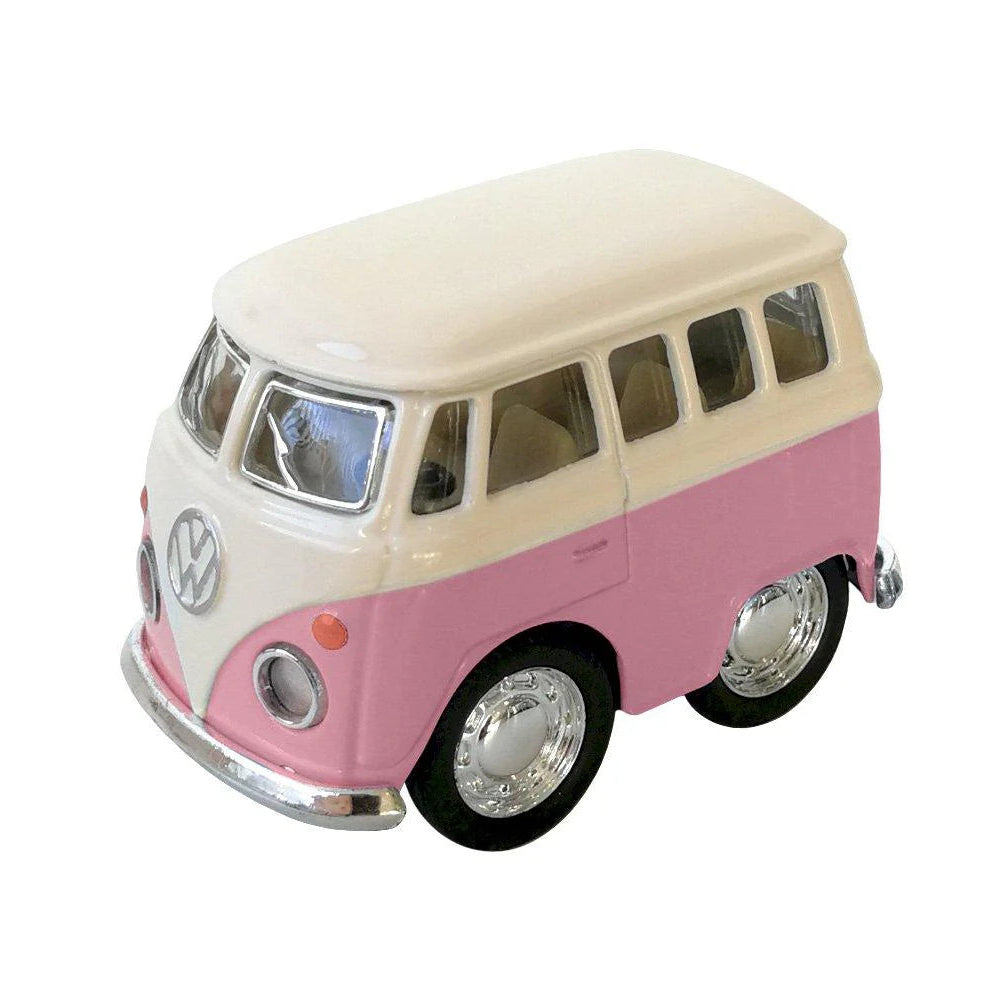 Mini Furgoneta Volkswagen Juguete Rosa  - Beetle Classical