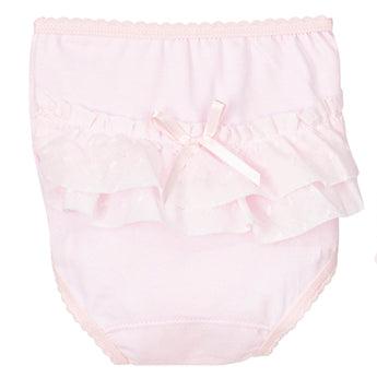 Braguita cubrepañal volante de plumeti Calamaro