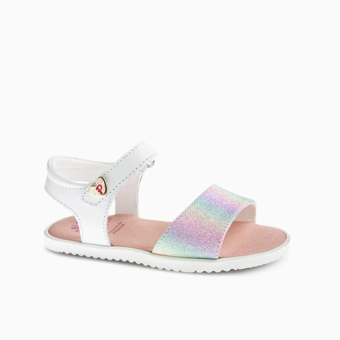 Sandalias barefoot Blanco arcoiris - Pablosky