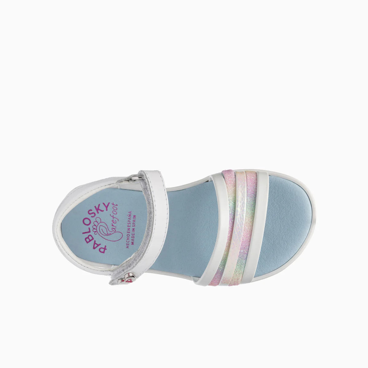 Sandalias barefoot Blanco Quilate - Pablosky