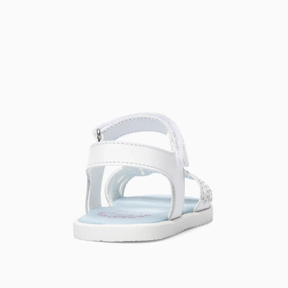 Sandalias barefoot Blanco Quilate Strass - Pablosky