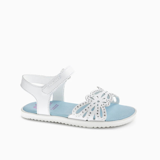 Sandalias barefoot Blanco Quilate Strass - Pablosky