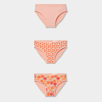Pack 3 braguitas algodón Frutas - Boboli
