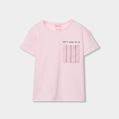 Pijama niña algodón rayas rosa - Boboli