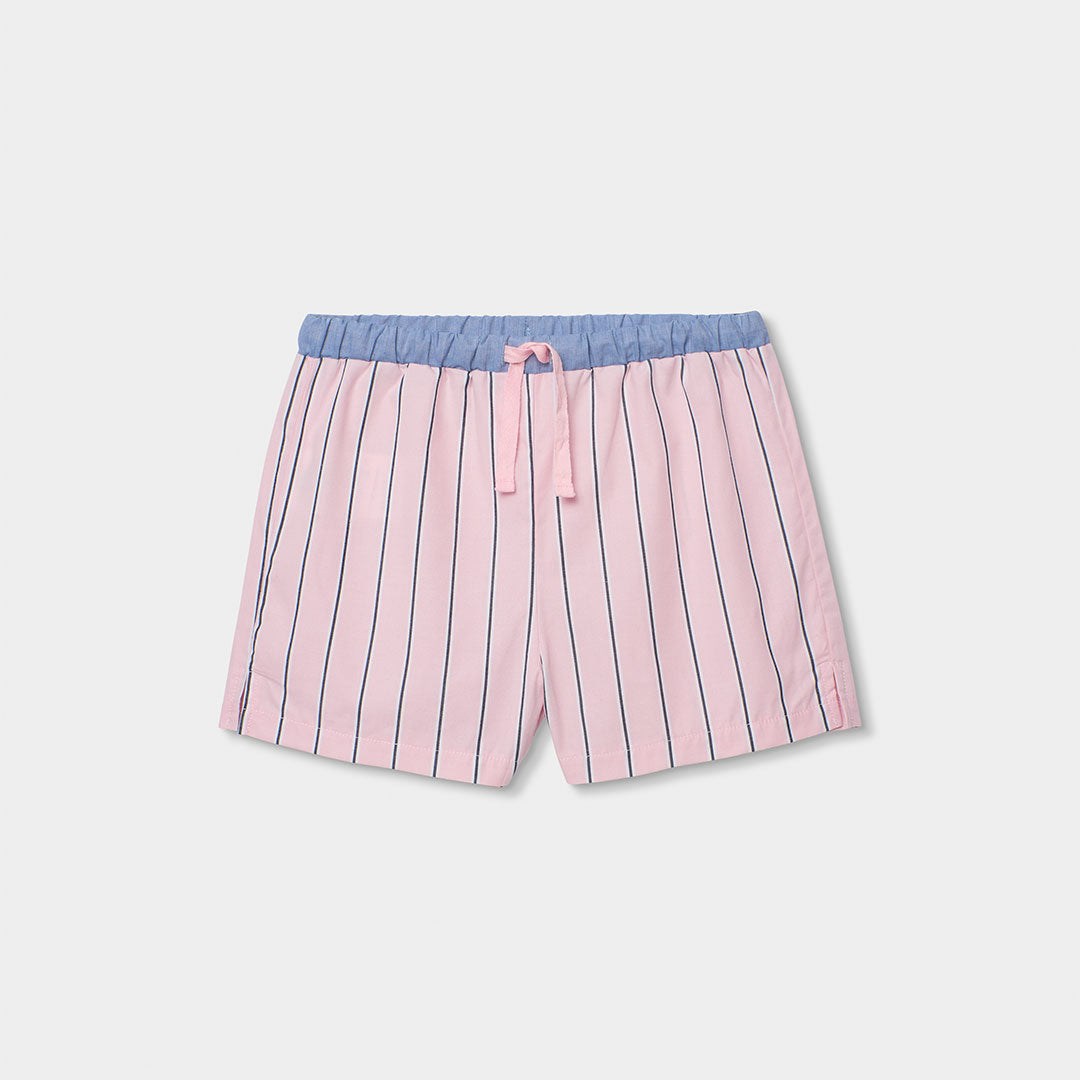 Pijama niña algodón rayas rosa - Boboli