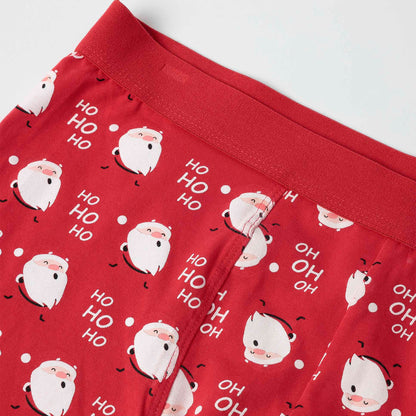 Boxer niño Santa Friendly - Navidad