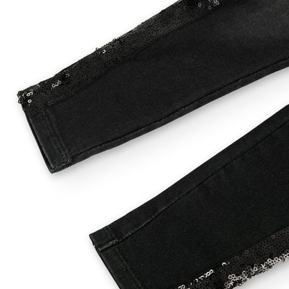 Pantalón denim black brillo - Boboli