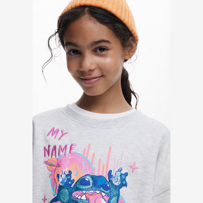 Sudadera Stitch™ glitter - Desigual