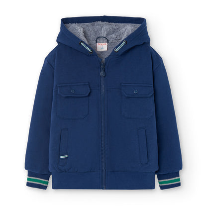 Chaqueta capucha marino So School - Boboli