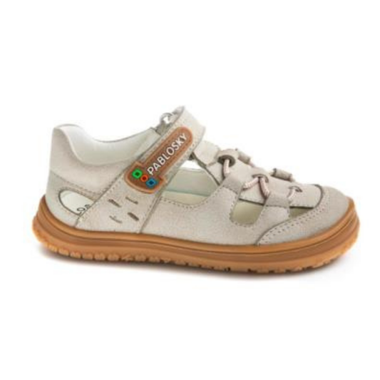 Sandalias deportivas barefoot Crach-Tech beige - Pablosky