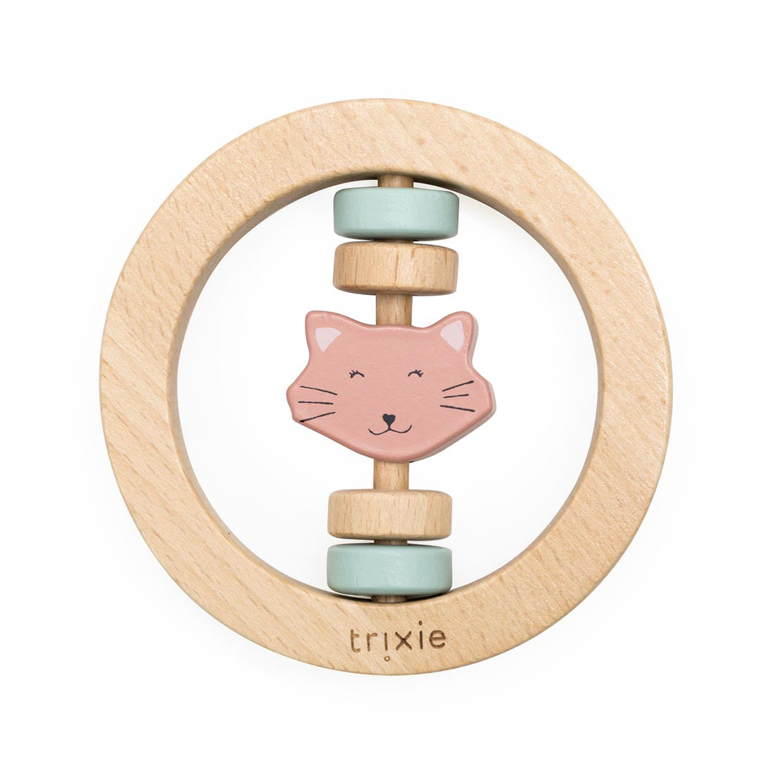 Sonajero redondo de madera Mrs. Cat - Trixie