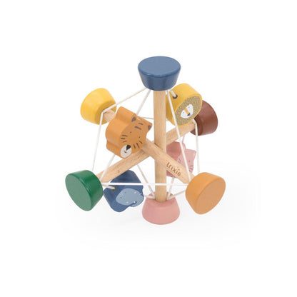 Pelota actividades de animales madera - Trixie