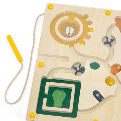 Puzzle laberinto magnético madera - Trixie