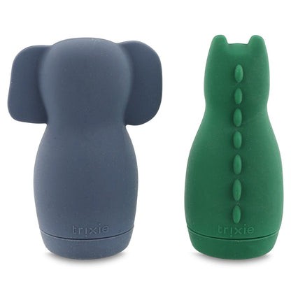 Set de baño Mrs. Elephant & Mr. Crocodile - Trixie