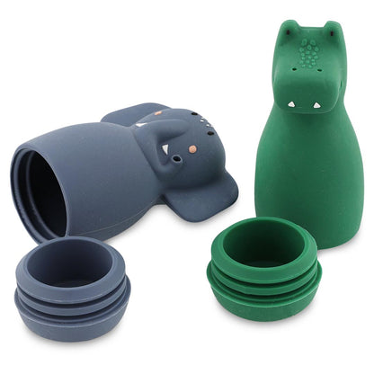 Set de baño Mrs. Elephant & Mr. Crocodile - Trixie