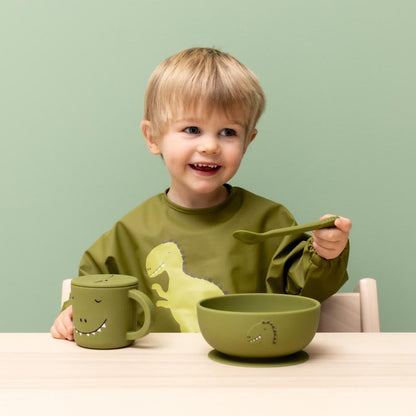 Set 2 cucharas silicona Mr. Dino - Trixie