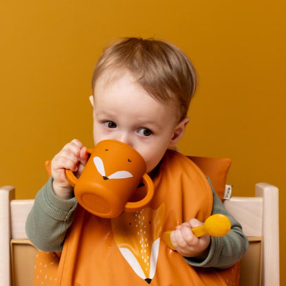 Taza silicona con boquilla Mr. Fox - Trixie