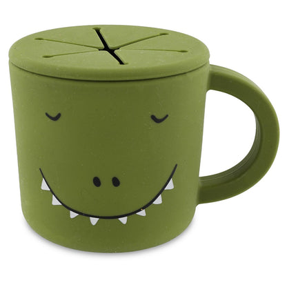 Taza porta snacks de silicona Mr. Dino - Trixie