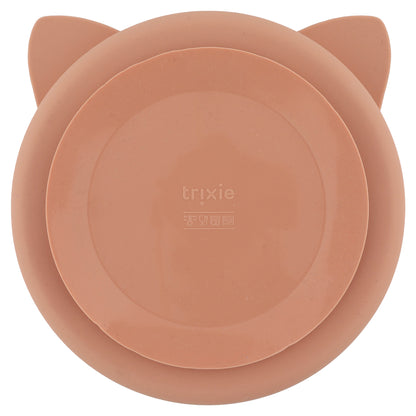 Plato dividido de silicona con ventosa Mrs. Cat - Trixie