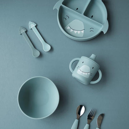 Cuenco silicona con ventosa Mr. Shark - Trixie