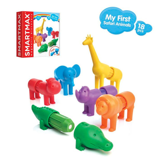 Juego magnético My frist Safary Animals - Smartmax