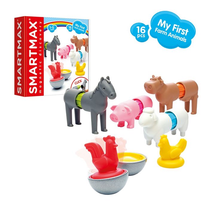 Juego magnético My frist Farm Animals - Smartmax