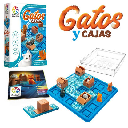 Juego Gatos y Cajas - Smartgame