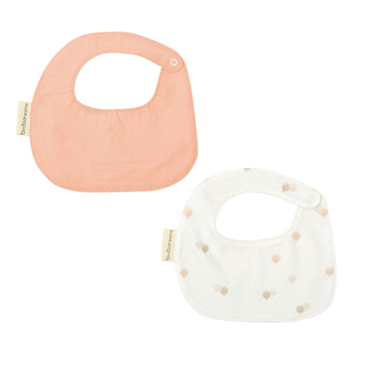 Babero pack 2 Ciel rosa - Bimbidreams