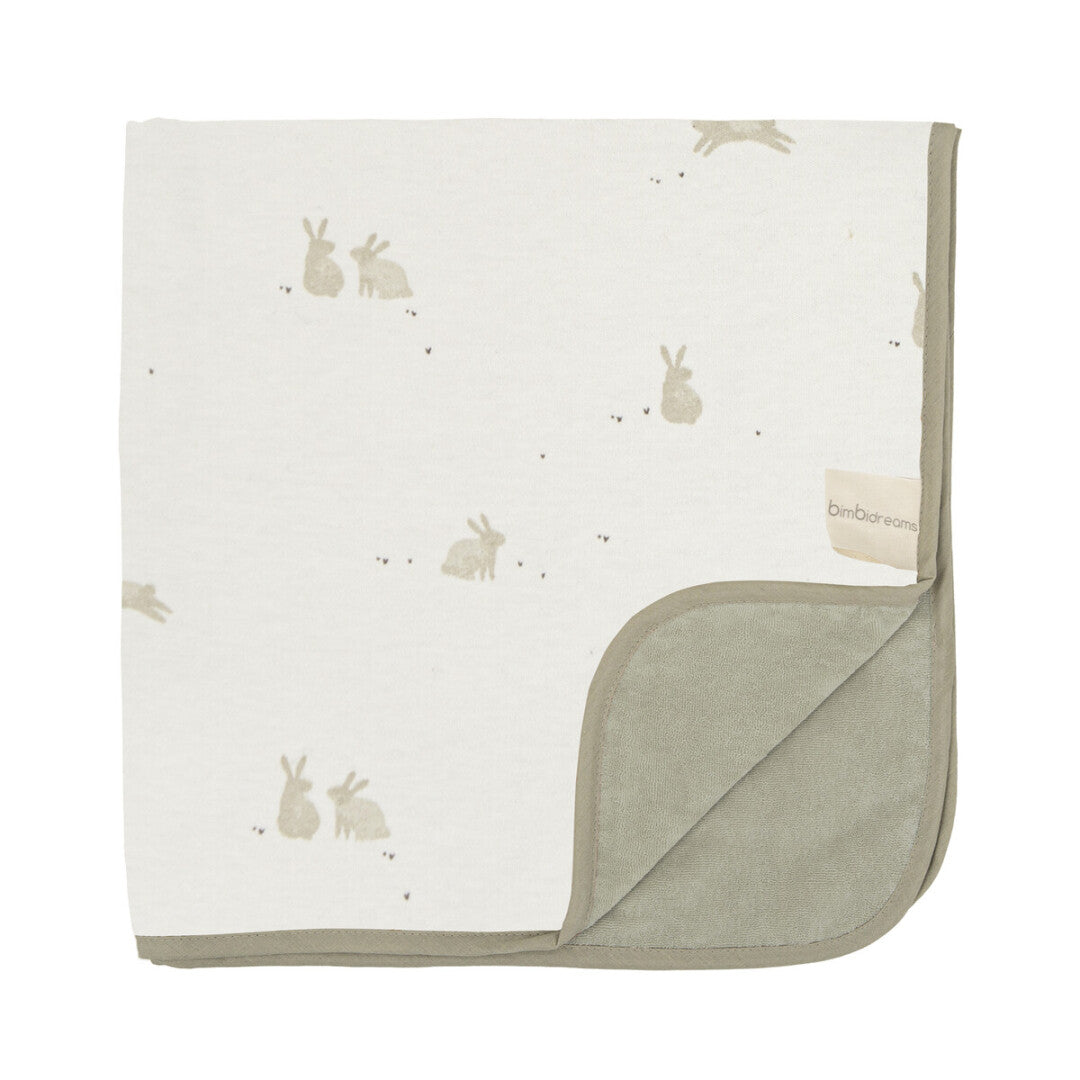 Manta Arrullo Bunny verde - Bimbidreams