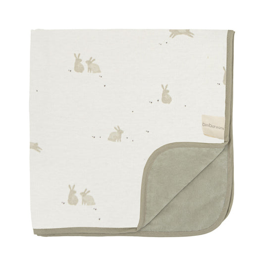 Manta Arrullo Bunny verde - Bimbidreams