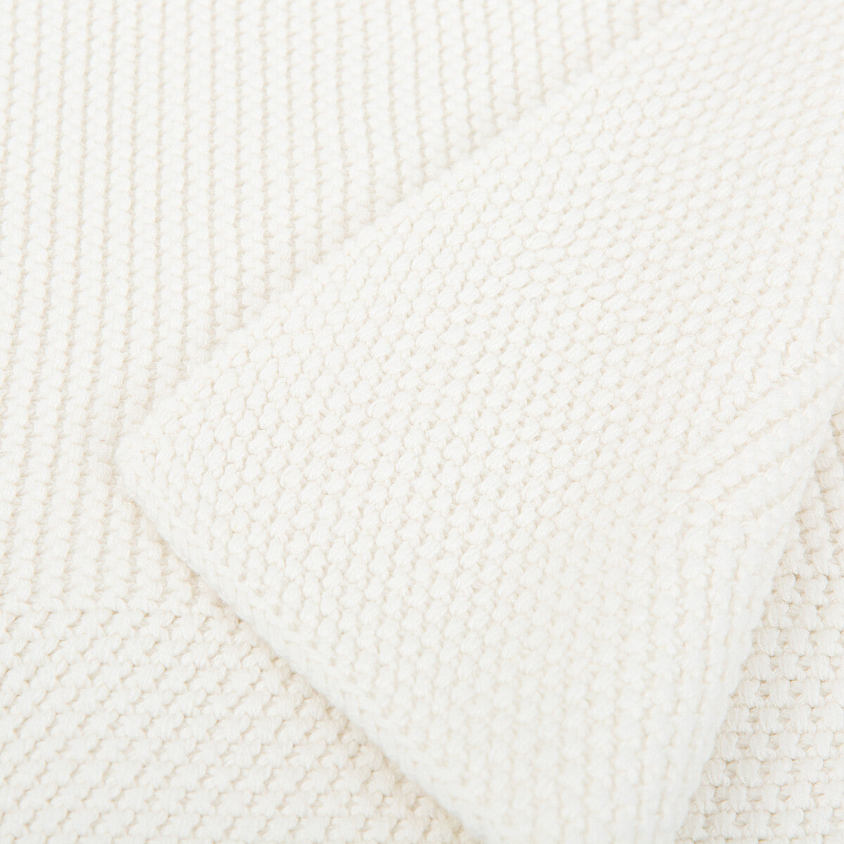 Toquilla Tricot 100% algodón Blanco - Bimbidreams