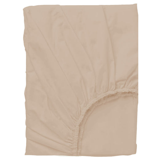 Sábana bajera punto Minicuna Gris Beige - Bimbidreams