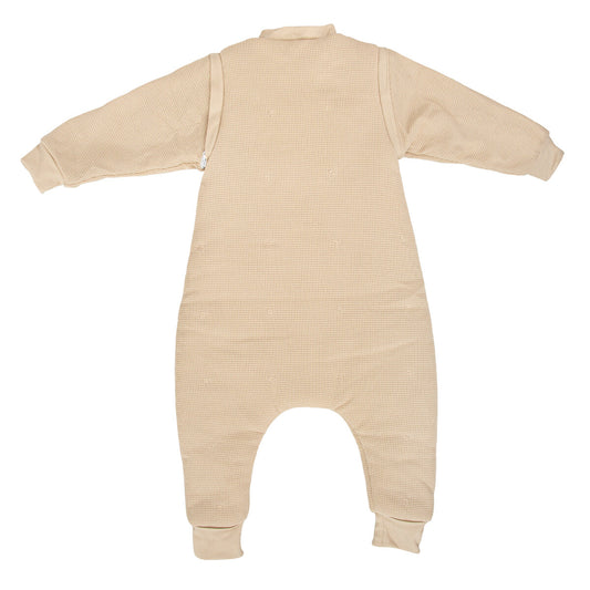 Saco pijama con pies Waffle Lino - Bimbidreams