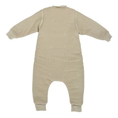 Saco pijama con pies Waffle Verde - Bimbidreams